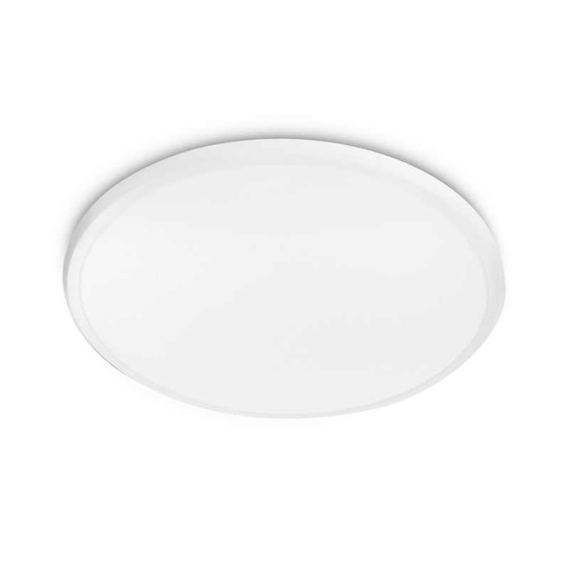 Twirly 2700K ceiling lamp white 1x17W