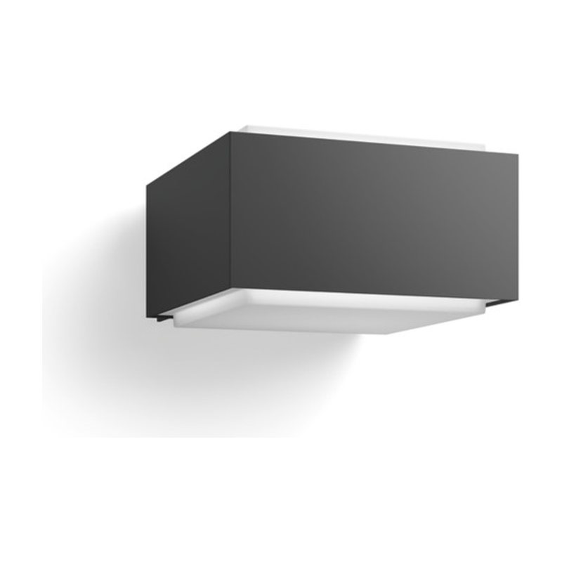 Hedgehog wall lantern anthracite 1x42W