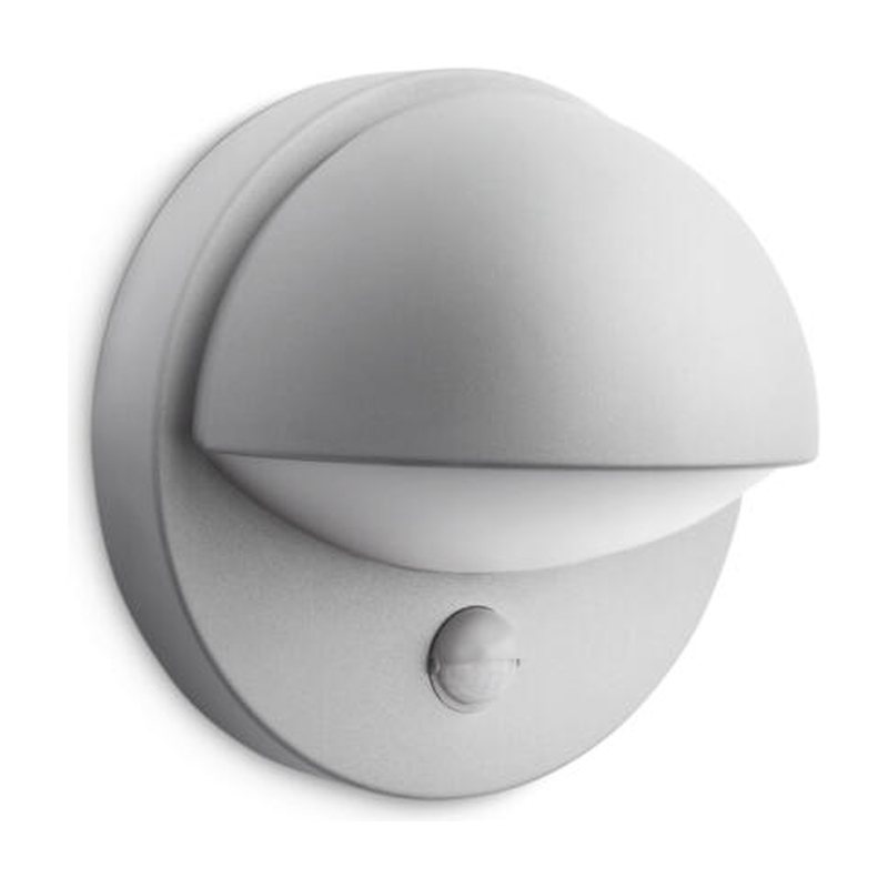 June IR wall lantern grey 1x12W