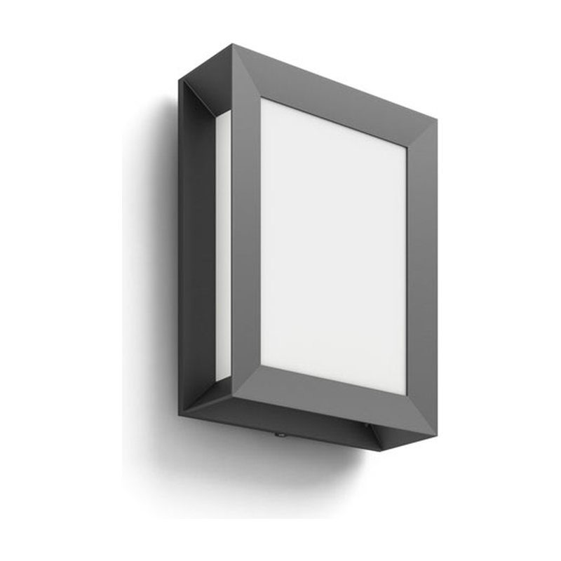 Karp wall lantern anthracite 1x6W 230V