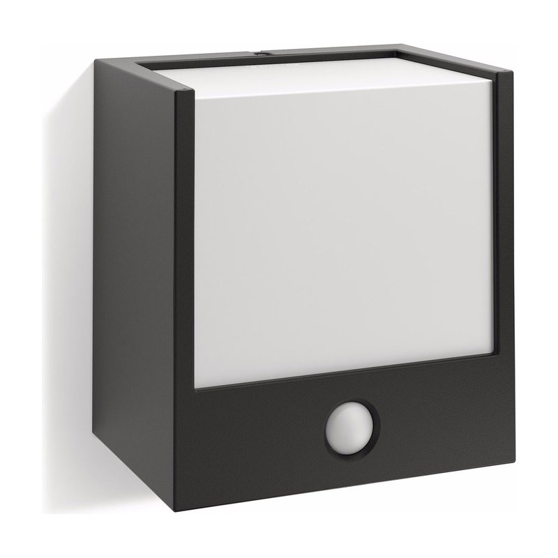 Macaw wall lantern black 1x3.5W 230V