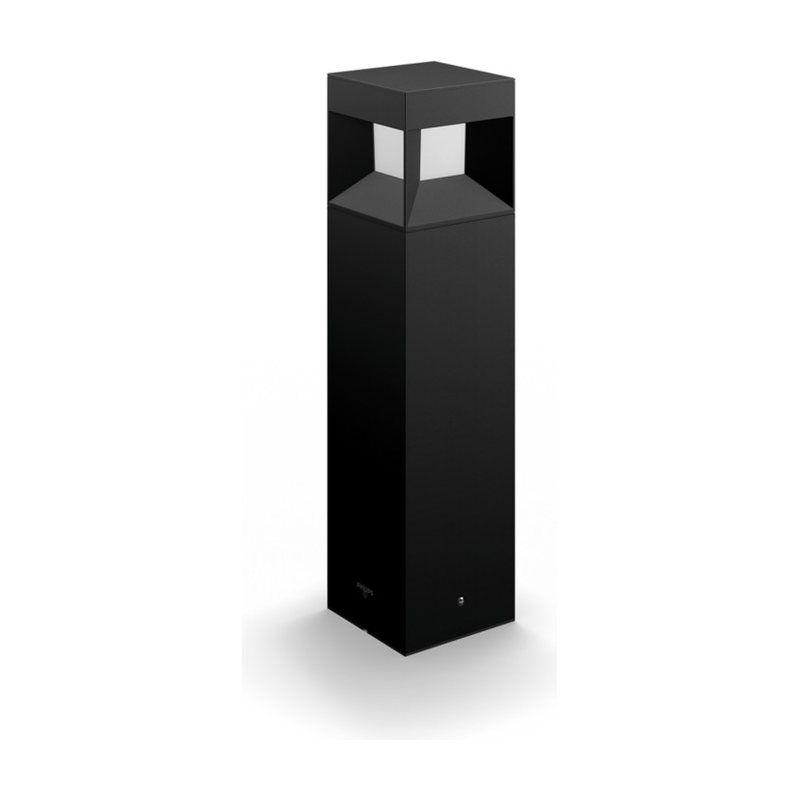 Parterre pedestal black 1x8W 230V