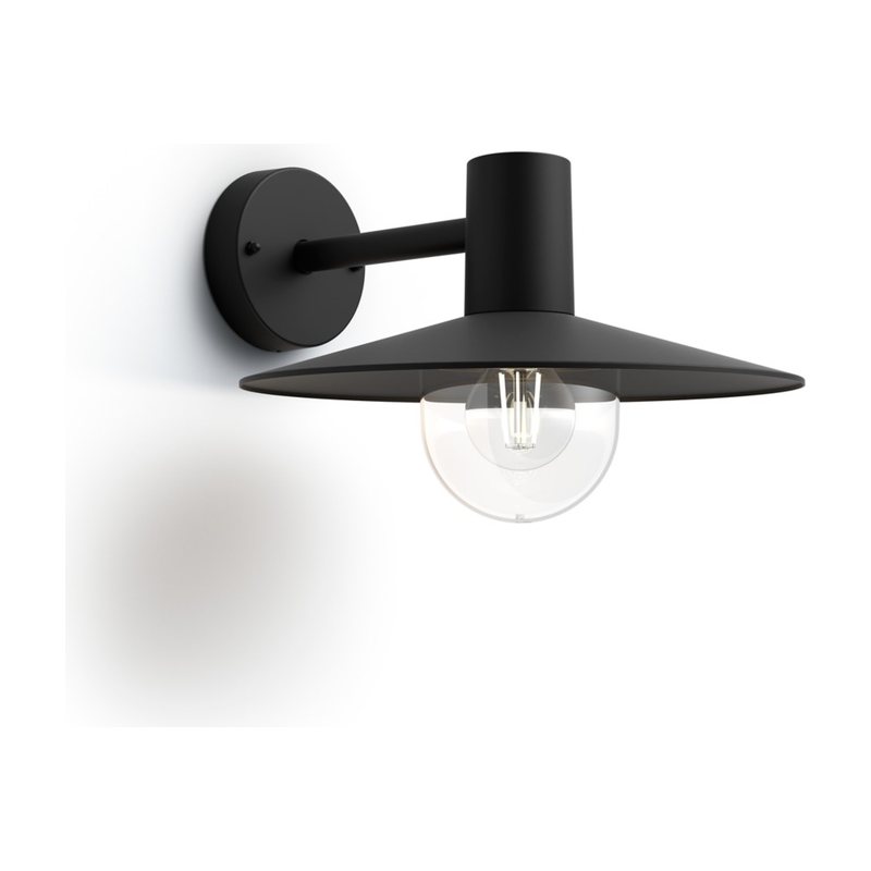 Skua wall lantern black 1x42W 230V